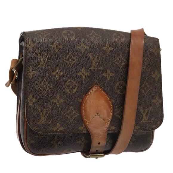 LOUIS VUITTON Monogram Cartouchiere MM Shoulder Bag M51253 - Picture 1 of 13
